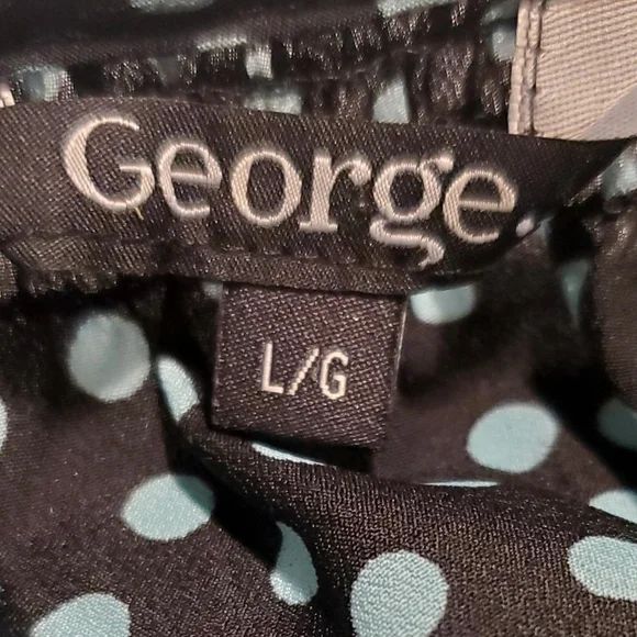 (4/$20) Polka Dot Blouse Long Sleeve - Picture 3 of 5